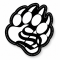 Bear Paw "S" Sticker
