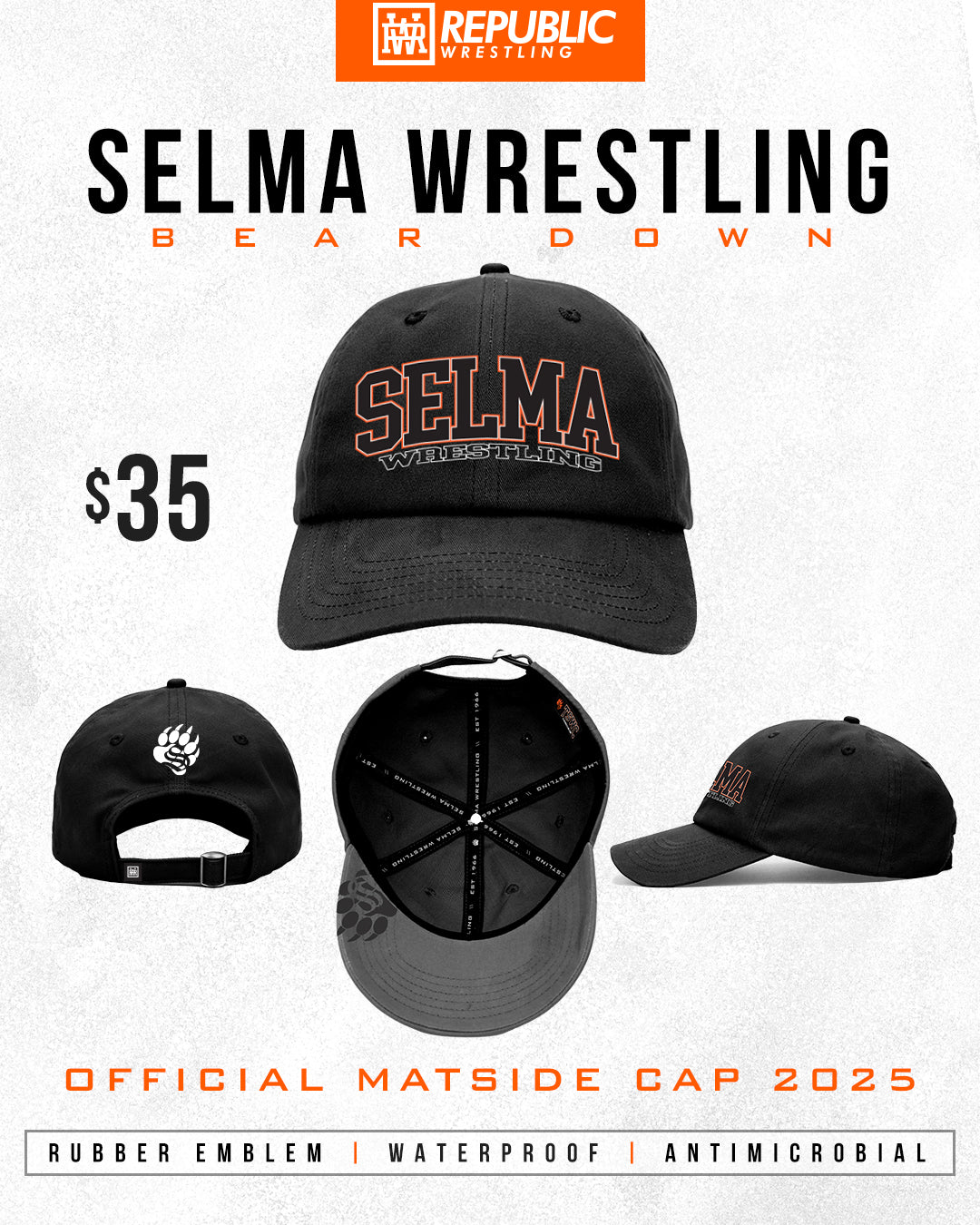 Selma Wrestling Squad Cap 2025