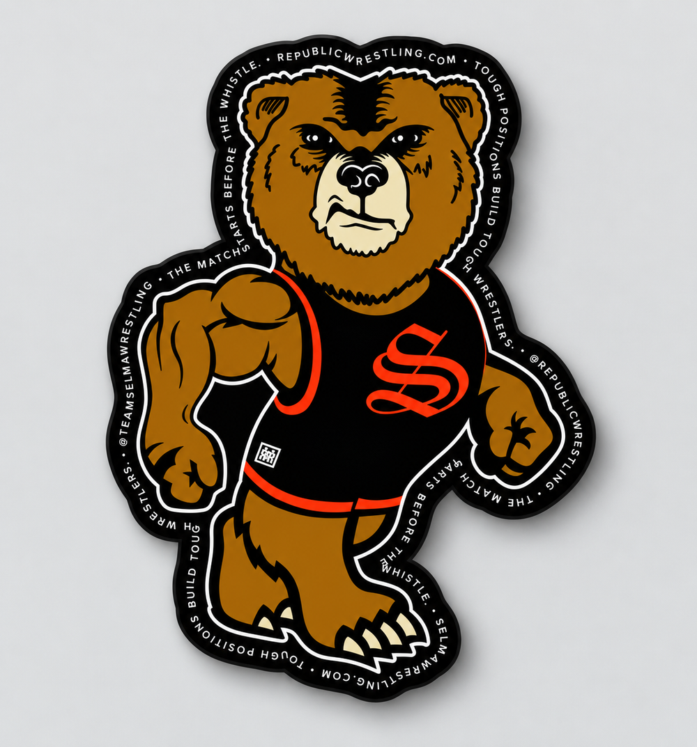 Bash Bear Sticker