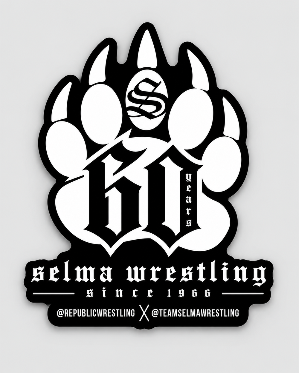 Team Selma - 60th Anniversary Sticker