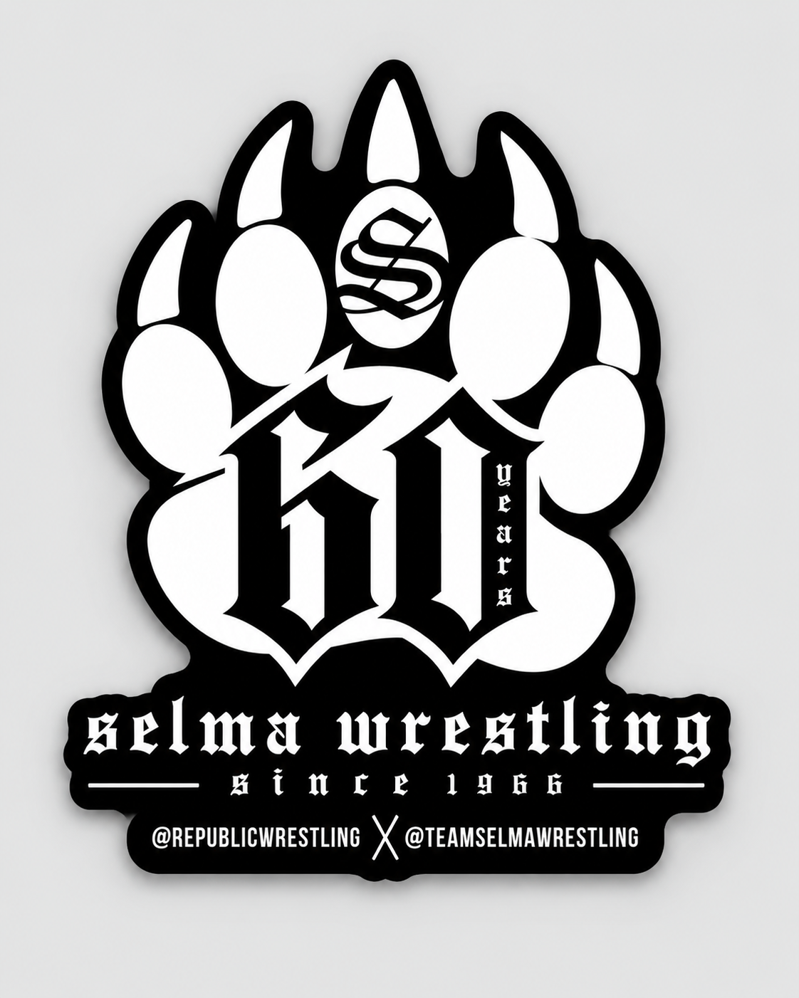 Team Selma - 60th Anniversary Sticker