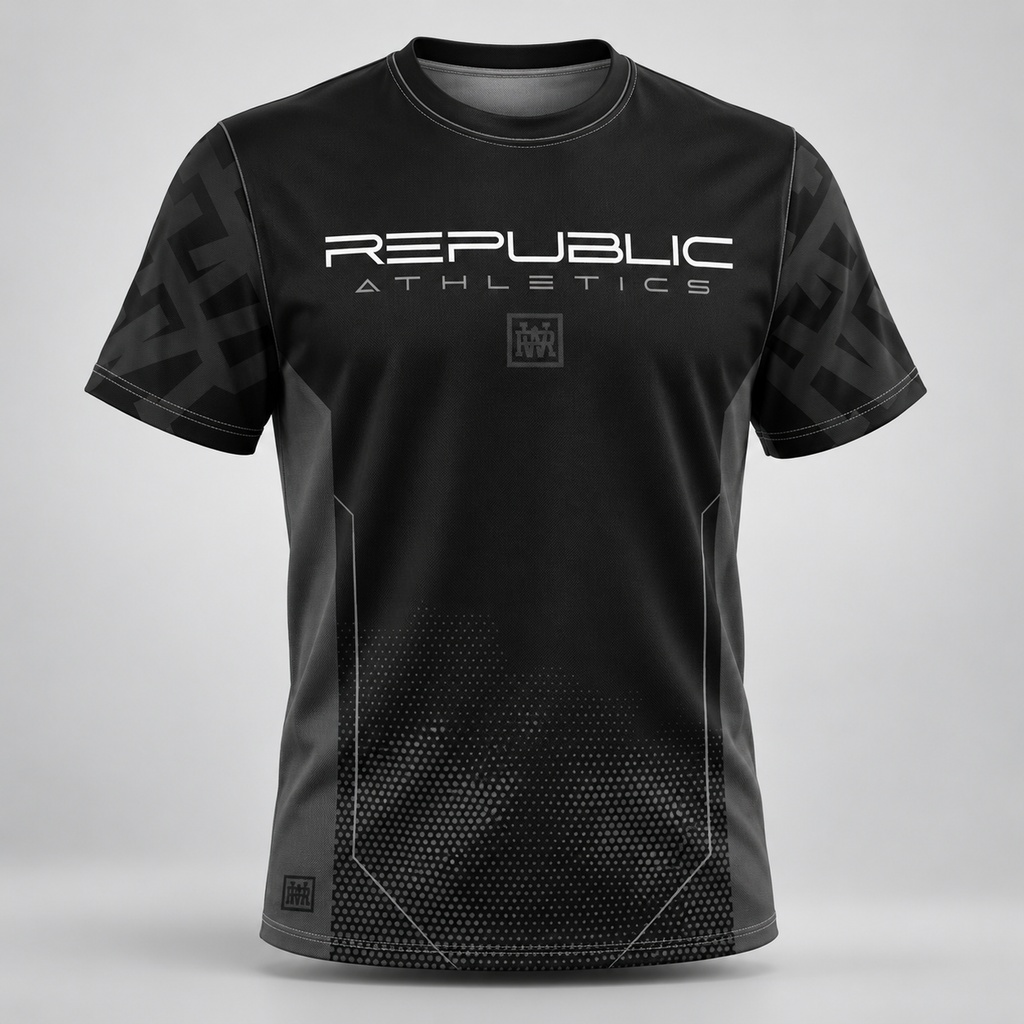 Republic Athletics First Day Tee 1.0 front view